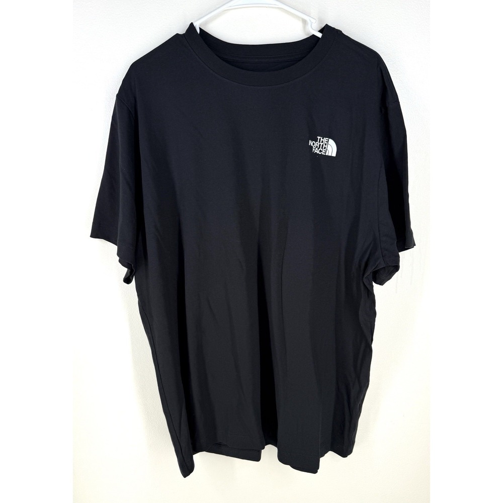 The north face New t shirt xl Tee Eco Box Camo Logo Black Regular Fit Camouflage